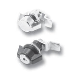 220-9310 Quarter turn wing lock with cylinder from FDB Panel Fittings
