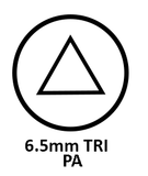 204-0404.03 Form E Key 6.5mm Triangle - PA