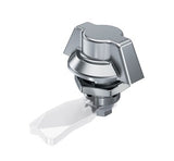 100-9315.00-00000 Stainless Steel IP66 Quarter-turn with wing knob from FDB Panel Fittings- without cylinder
