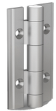 72-1-4309 Clear anodised Aluminium Profile Hinge from FDB Panel Fittings - 0.50 N.m. - diameter 8