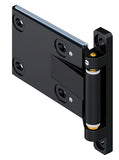 217-9405 Black 3D Hinge - Adjustable (R/H), available from FDB Panel Fittings