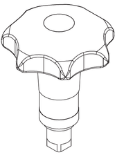 200-9125 "Star knob" insert