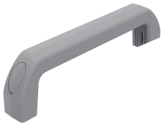 352-2151.03 Extra-length bridge handle in grey RAL 7001