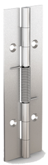 71-3863 - Drilled Rolled Knuckle Closing Spring Hinge - 120mm long from FDB Panel Fittings