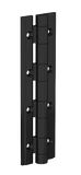 72-1-4317 Black anodised Aluminium Profile Hinge from FDB Panel Fittings - 0.90 N.m. - diameter 8