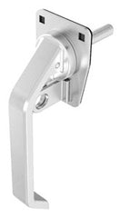 281-9006 L-Handle M10 for Padlock with fastening holes from FDB Panel Fittings