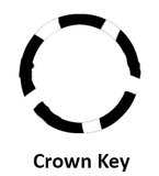 204-0110 Form B Key Crown type