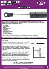 KB 09.1 Gas Struts