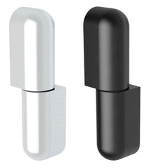 224-9010 Pr04 180° Corner Hinge (Black)